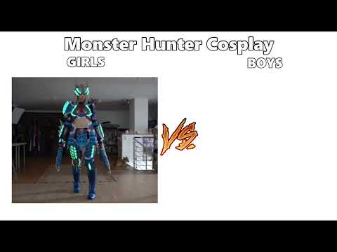 Monster Hunter Cosplay Girls vs. Boys