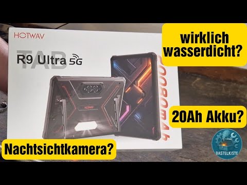 HOTWAV R9 Ultra 5G Rugged Tablet was kann dieses Outdoor Tablett?