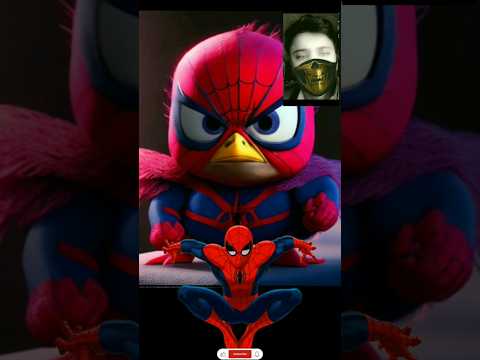 💥 Avengers but Angry Birds 💥 || Marval and DC Heros #shorts #marvel #viral