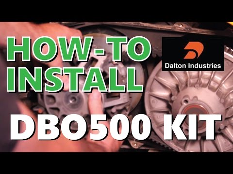 Installing Dalton DBO500 Clutch Kit Canam Outlander 500XT