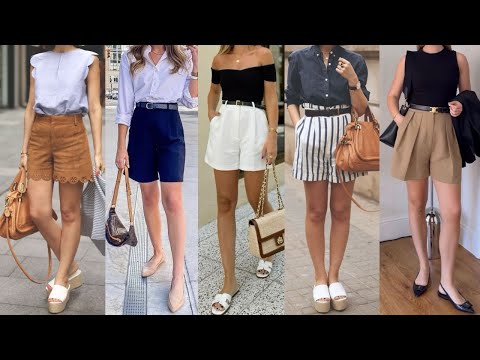 BERMUDAS MUY EN TENDENCIA DE MODA 2024  LLEVALAS CON ESTILO Y ELEGANCIA EN TUS LOOKS Y OUTFITS