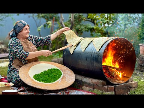 Grandma Cooks Traditional Qutab on a Barrel: You Won't Believe This Method!