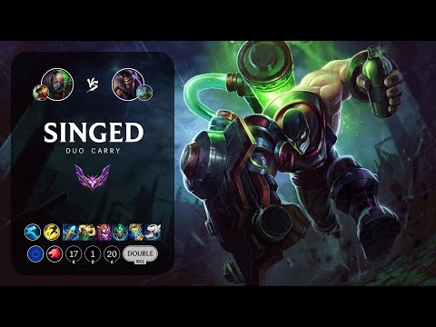 Singed Carry vs Draven - EUW Master Patch 13.10
