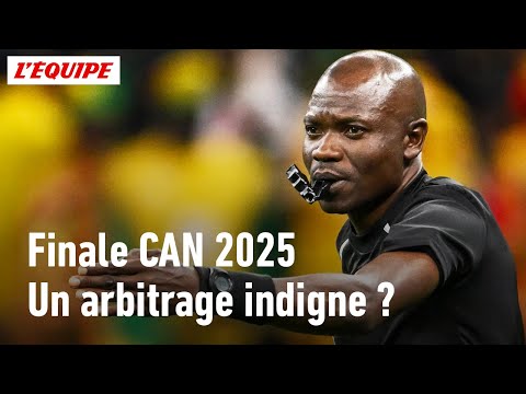 Morocco - Senegal: How did referee Jean-Jacques Ngambo Ndala lose his temper? (AFCON 2025)