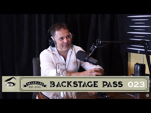 Belgrade Backstage Pass 023 – Miša Relić
