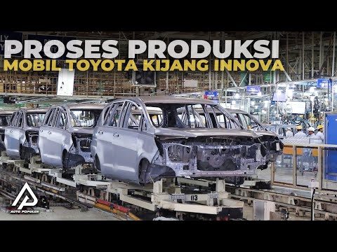 Dari Nol Sampai Jadi, Begini Proses Pembuatan Mobil Toyota Kijang Innova