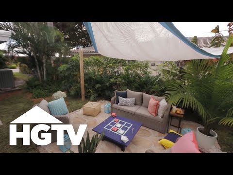 How to Install a Shade Sail | HGTV