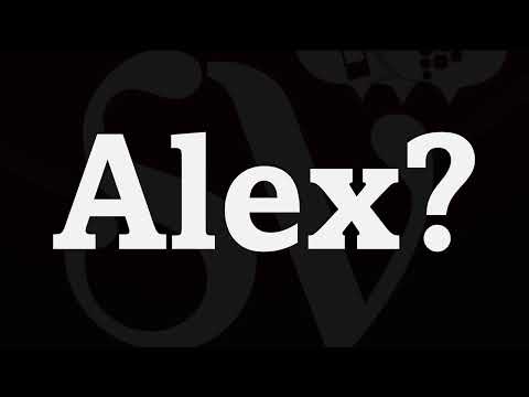 How to Pronounce Alex (CORRECTLY!)