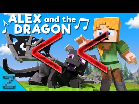 Mind-Blowing Minecraft 'Fly Away' Animation ft. Dragon!