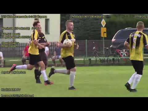 LZS Wola Baranowska 3-3 KS Żupawa (2-1 Walski Dawid) 20.08.2023 / Klasa "B"