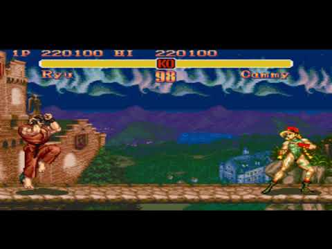 Ryu vs cammy (SNES)