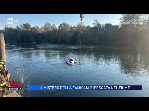 Mistero a Treviso, famiglia ripescata in un fiume - Vita in Diretta 21/10/2025