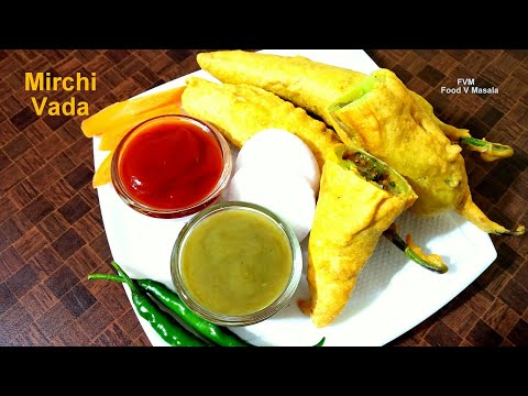 Rajasthani Mirchi Vada Recipe | राजस्थानी-जोधपुर-मिर्ची वड़ा-बनाने की विधि| Mirchi Bajji Street Food