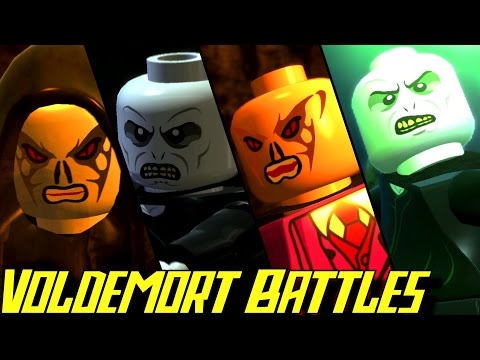 Evolution of Voldemort Battles in LEGO Harry Potter Games (2010-2016)