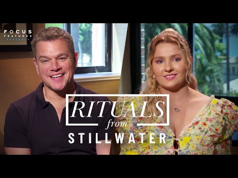 Thumbnail for video: Stillwater’s Matt Damon & Abigail Breslin Chat Acting Tips | Rituals Thumbnail for video: Stillwater’s Matt Damon & Abigail Breslin Chat Acting Tips | Rituals