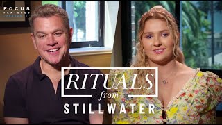 Stillwater’s Matt Damon & Abigail Breslin Chat Acting Tips | Rituals | Ep. 1