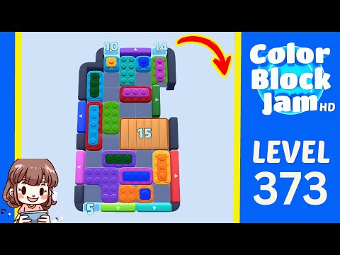 Color Block Jam Level 373 Solution Walkthrough