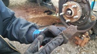 How to Remove Subaru E-Brake Cables
