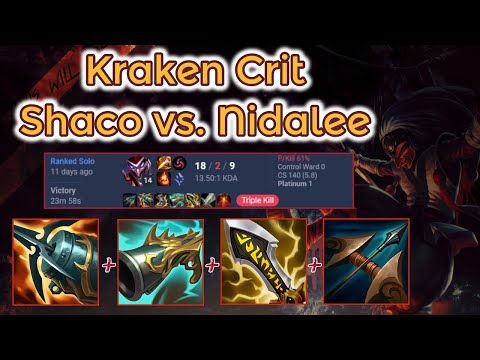 Kraken Crit Shaco to Master - S12 Ranked [League of Legends] Full Gameplay - Infernal Shaco