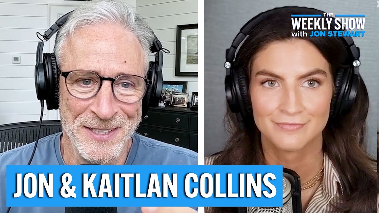 Jon Stewart & Kaitlan Collins Navigate Trump’s Headline Hurricanes | The Weekly Show