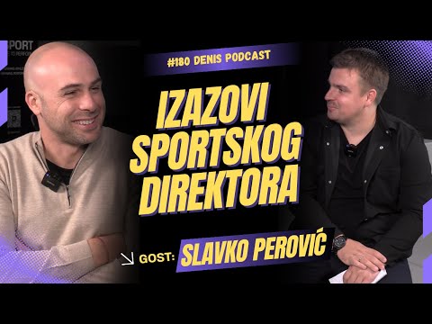 #180 - Slavko Perović : "Teško je dovesti igrača iz Hrvatske, svi imaju isto pitanje.."