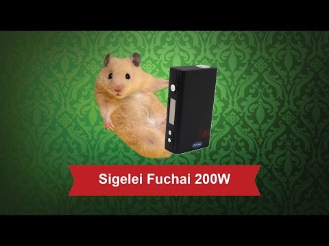 Sigelei Fuchai 200W TC - боксмод - видео 1