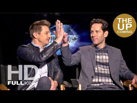 Paul Rudd (Ant-Man) and Jeremy Renner (Hawkey) on Avengers: Endgame – interview