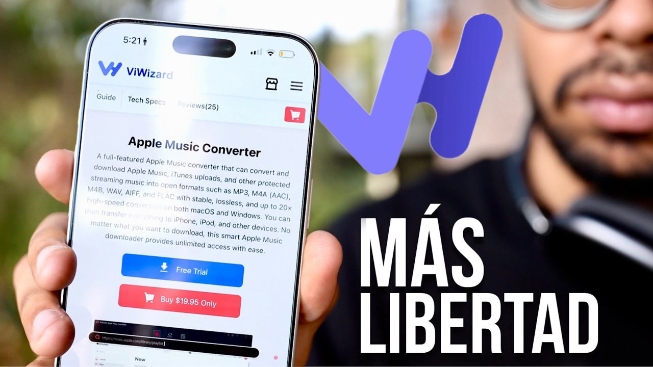 ✅ Cómo usar tu música de Apple Music en otros dispositivos (ViWizard) | 2026