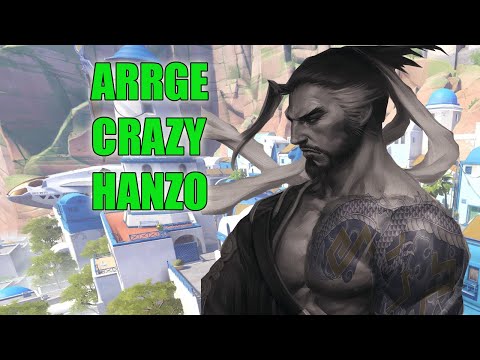 ARRGE CRAZY HANZO GAMEPLAY - PRO OVERWATCH SEASON 25
