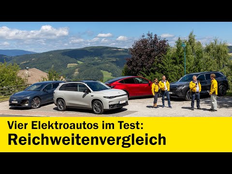 Range comparison of four electric cars - What role does driving style play? | ÖAMTC