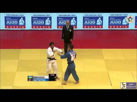 Judo 2013 Grand Prix Tashkent: Farmonov (UZB) - Battsetseg (MGL) [-66kg] final