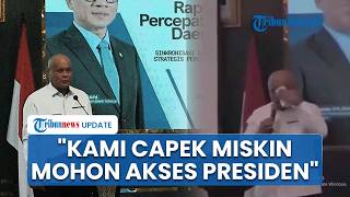 Bupati Nias Utara Sujud di Depan Menteri Mohon Akses ke Presiden Prabowo: Kami Capek Miskin!