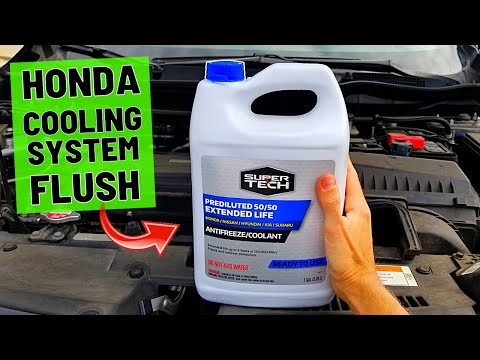 Honda Cooling System Service & Fluid Change. CR-V, Civic, Accord, HR-V, Fit, Pilot, Odyssey