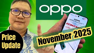 OPPO Price List for November 2025 | Oppo Reno 14 Oppo Reno A5
