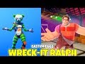 Wreck It Ralph Dancing HOT MARAT EMOTE & Traveling (Easter Eggs) Fortnite Battle Royale