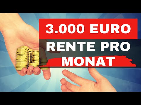 Über 3.000 EUR Rente monatlich 💥 so geht das 💥