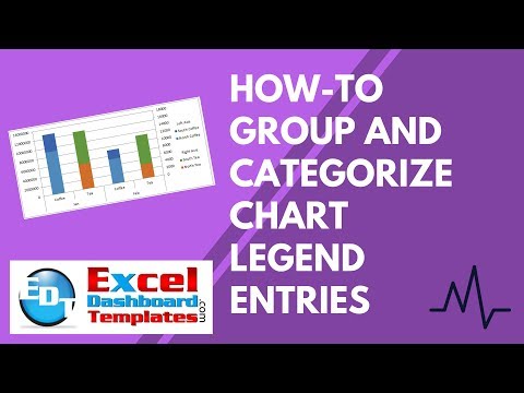 How-to Group and Categorize Excel Chart Legend Entries