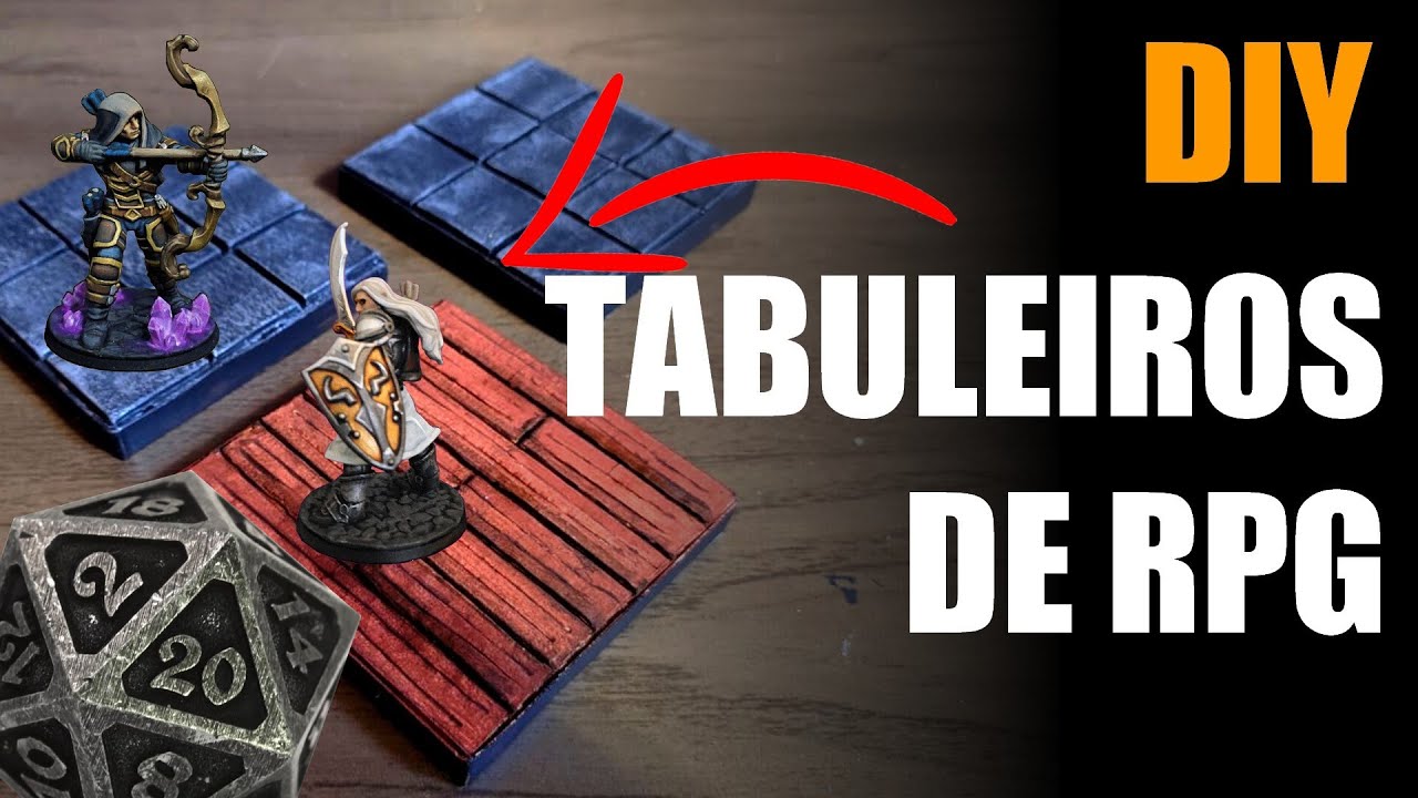 Como fazer tabuleiros de RPG / QUEST!
