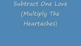 Cake(7/12) - Subtract One Love (Multiply The Heartaches)