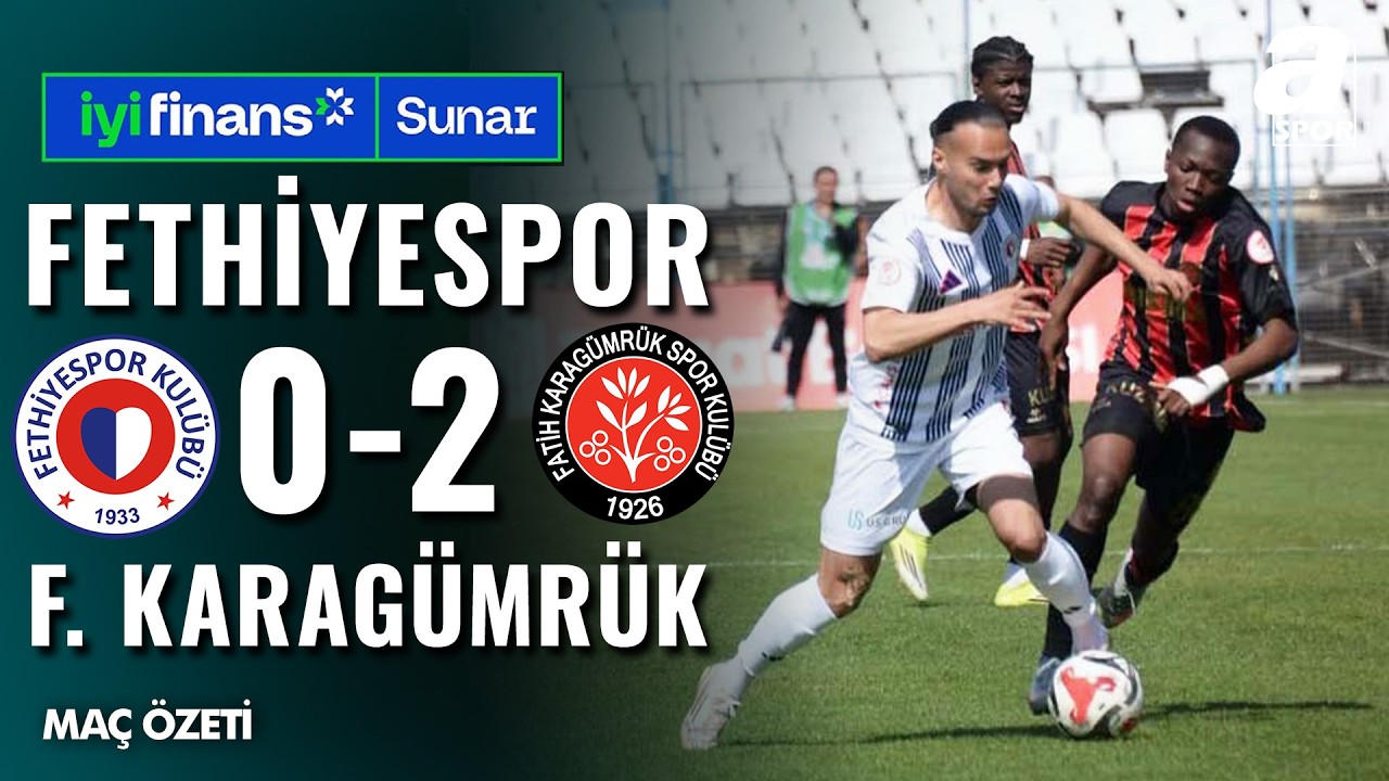 Fethiyespor vs Fatih Karagümrük Highlights