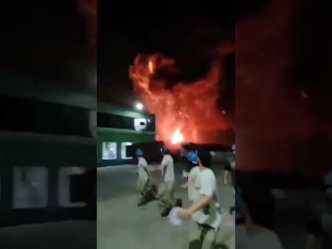 Explosión en Ezeiza