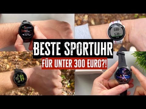The best sports watches for under 300 euros (Garmin, Amazfit, Coros, ...)!