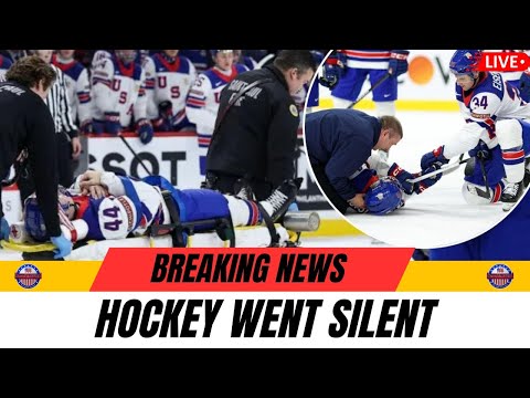 Cole Hutson Injury Shocks World Juniors Arena | Hockey Goes Silent🔴 LIVE BREAKING NEWS