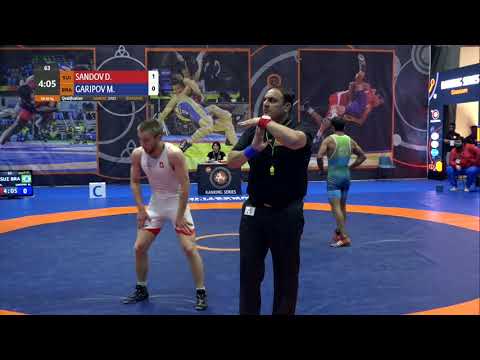 Qual. GR - 60 kg: D. SANDOV (SUI) v. M. GARIPOV (BRA)