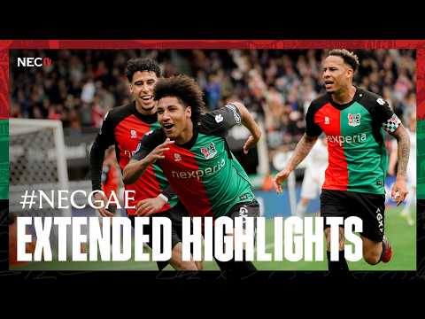 NEC Eendracht Combinatie Nijmegen 2-1 Go Ahead Eagles Deventer