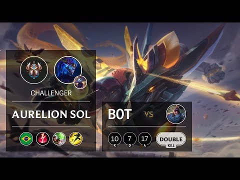 Aurelion Sol Bot vs Yasuo - BR Challenger Patch 9.17