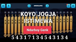 Download lagu TUTORIAL ANGKLUNG - Koyo Jogja Istimewa | Ndarboy Genk | Not Angka #ndarboygenk mp3