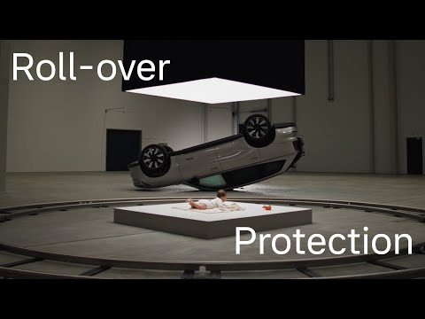This Volvo system helps protect you in a rollover accident