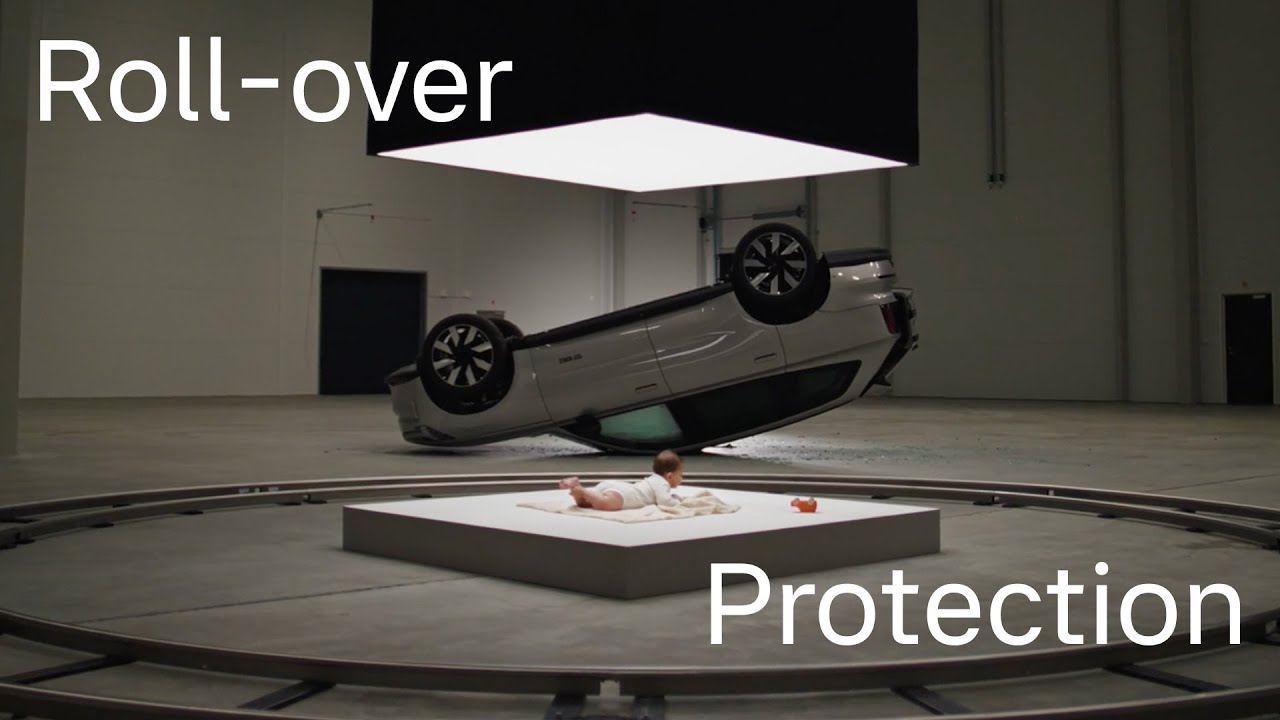 This Volvo system helps protect you in a rollover accident