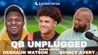Massillon Tigers QB DaOne Owens joins Deshaun and Quincy to talk Leadership | QB Unplugged Ep 6